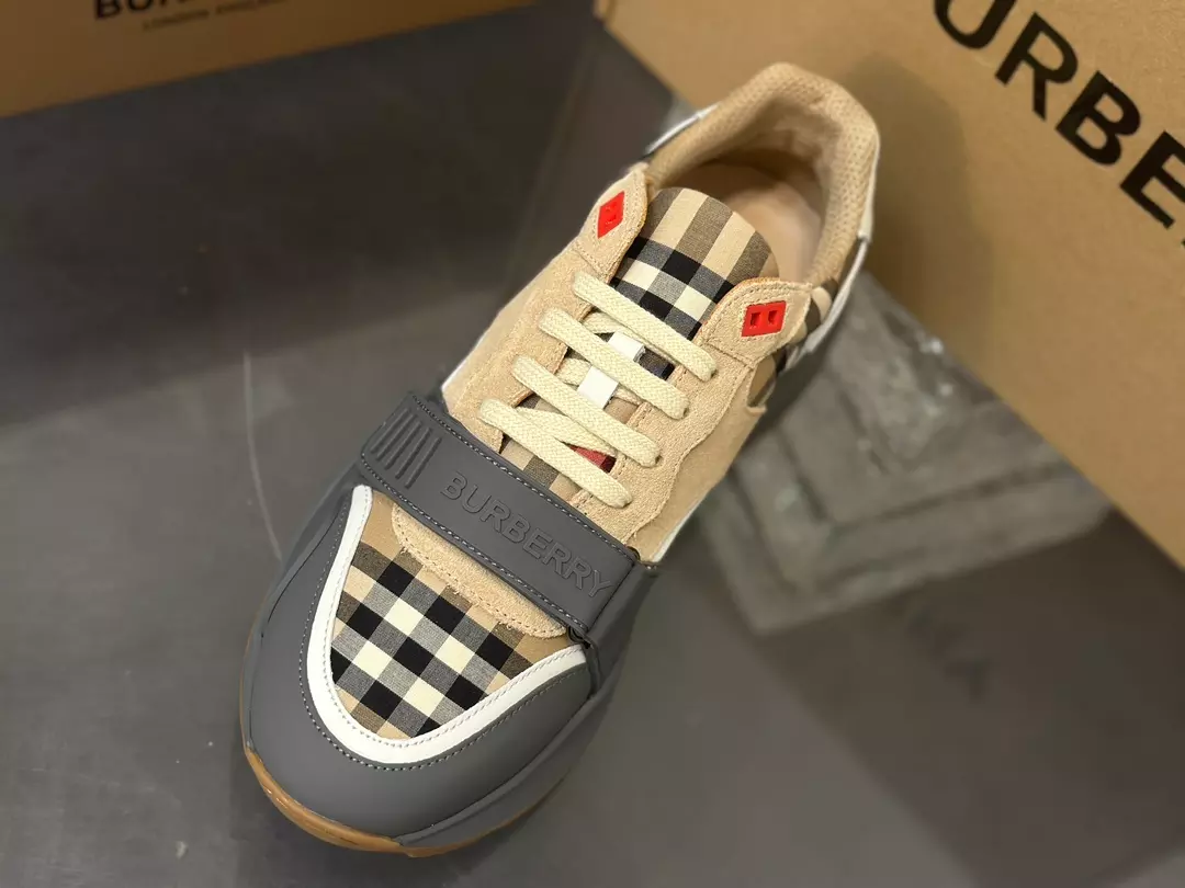 B**rry vintage check sneakers - bbr108