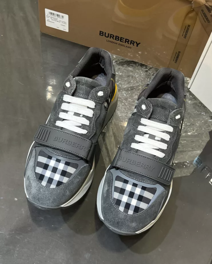 B**rry vintage check sneakers - bbr110