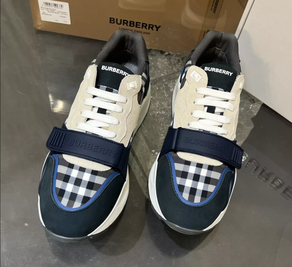 B**rry vintage check sneakers - bbr111