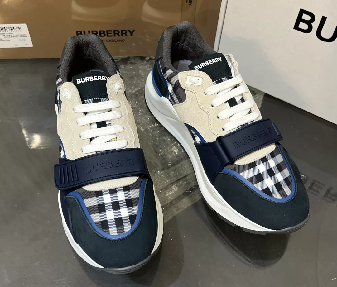 B**rry vintage check sneakers - bbr111