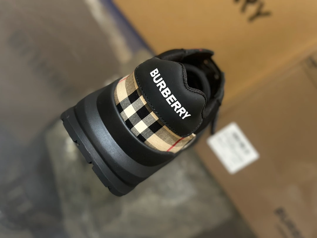 B**rry vintage check sneakers - bbr113