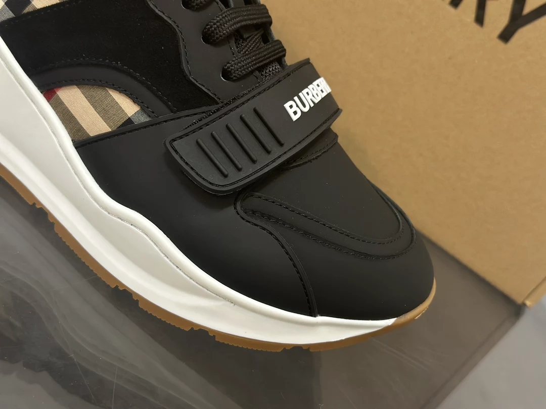 B**rry vintage check sneakers - bbr114