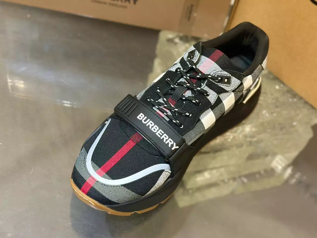 B**rry vintage check sneakers - bbr115