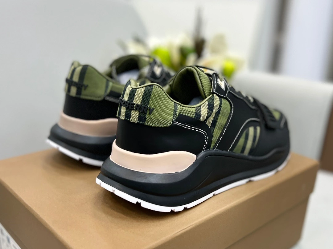 B**rry vintage check sneakers - bbr118