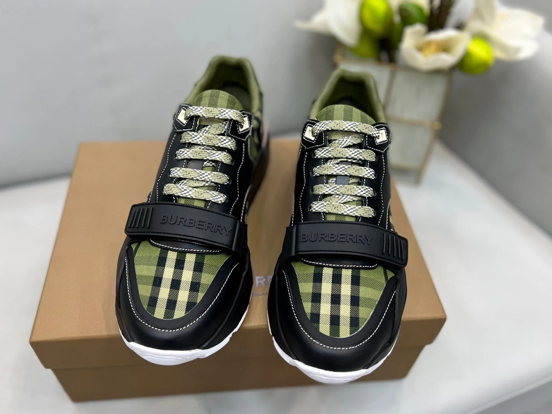 B**rry vintage check sneakers - bbr118