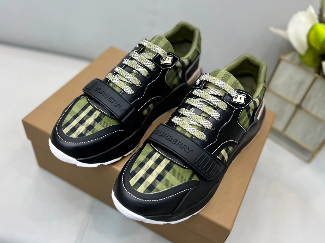 B**rry vintage check sneakers - bbr118