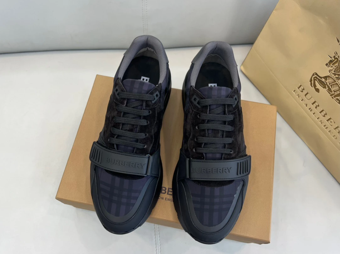 B**rry vintage check sneakers - bbr119