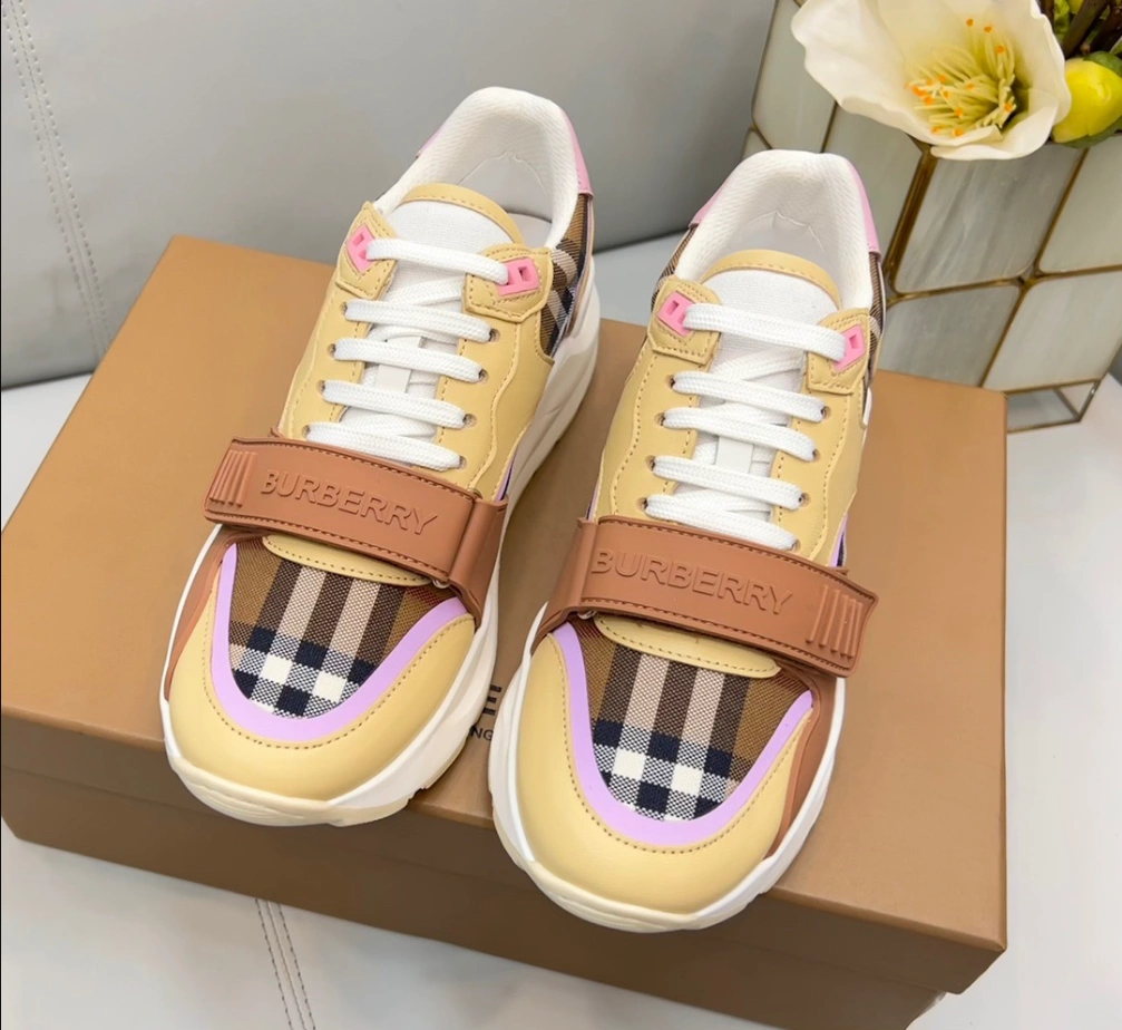 B**rry vintage check sneakers - bbr120