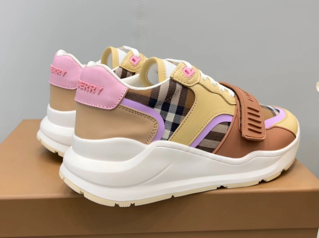 B**rry vintage check sneakers - bbr120